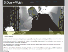 Tablet Screenshot of djdannywalsh.com